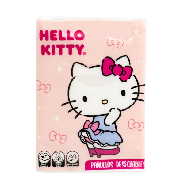 SANRIO-PANUELOS-DESECHABLES-FLAWLESS-HELLO-KITTY-MULTICOLOR